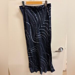 Zara Black and White Patterned Skirt